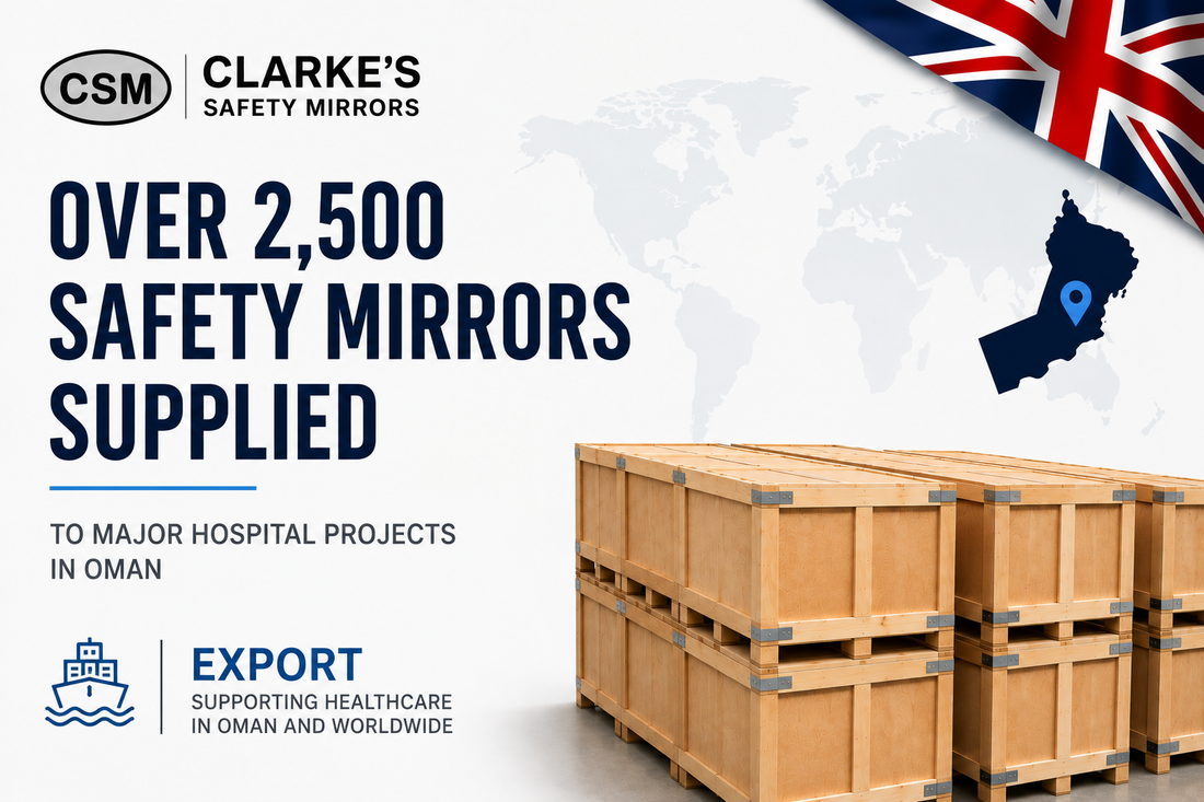 Clarke’s Safety Mirrors Successfully Supplies Over 2,500 Ligature Resistant Mirrors to Major Hospital Projects in Oman