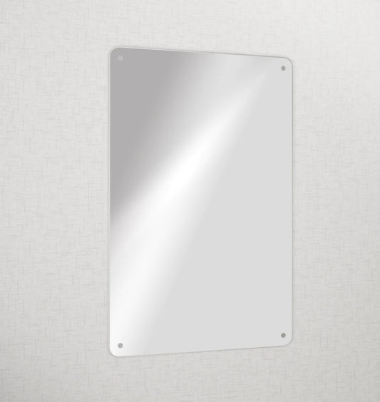 Flat Ligature Resistant Safety Mirrors