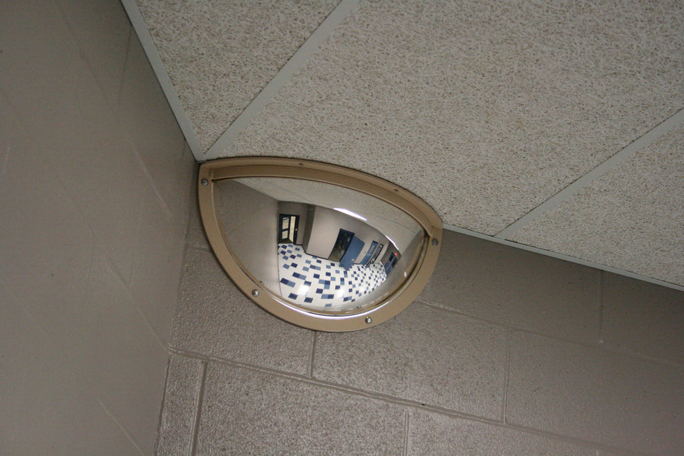 Ligature Resistant Polycarbonate Observation Mirrors Clarke's Safety