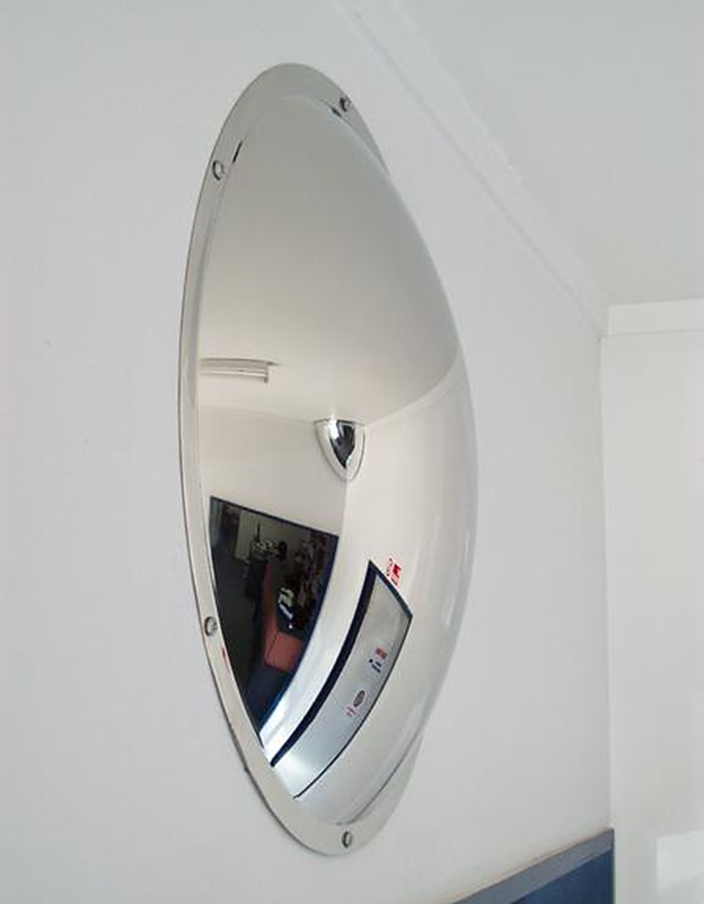 Stainless Steel Dome Mirrors